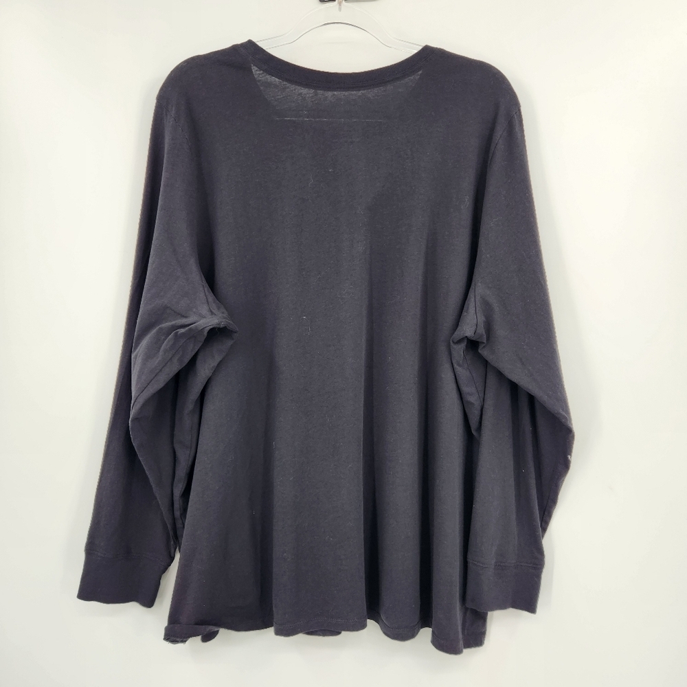 Torrid Bat Web Classic Fit Cotton Jersey Long Sleeve Tee Womens Plus Size 3X - Picture 5 of 6